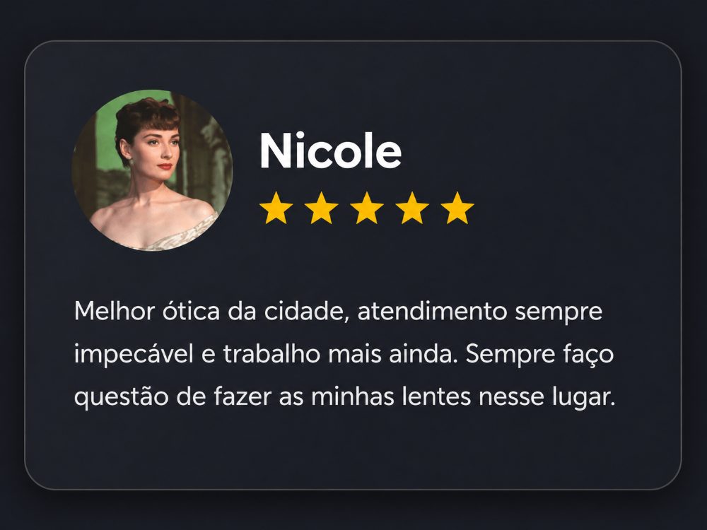 Avaliação de cliente 1