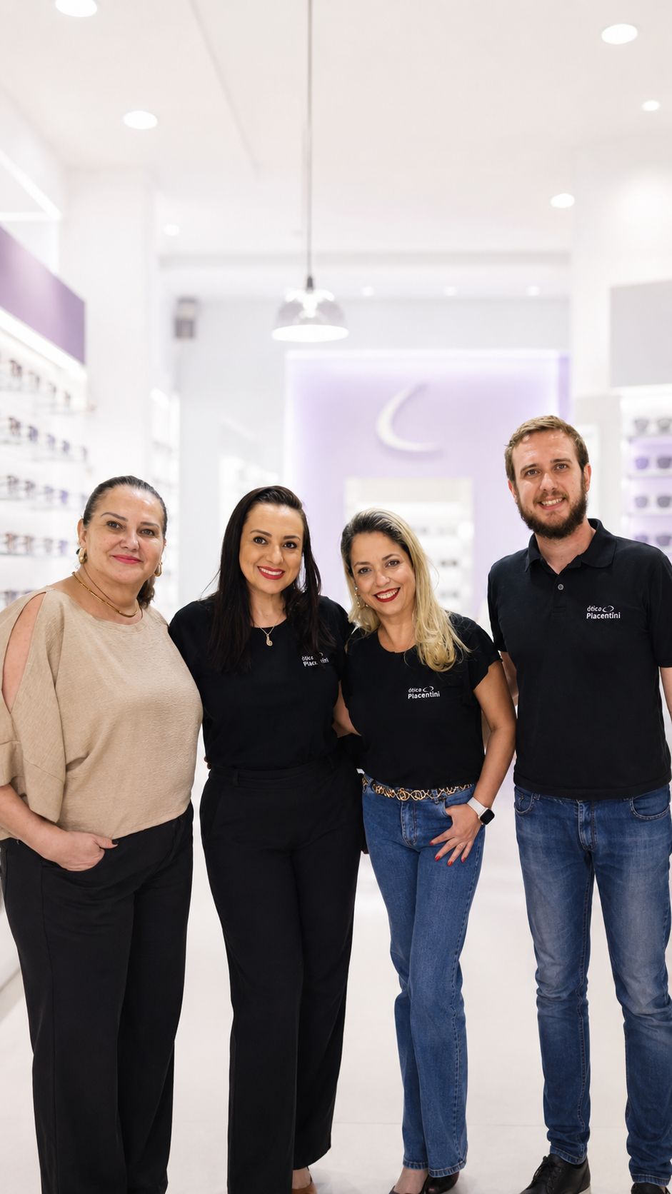 Equipe da Ótica Piacentini